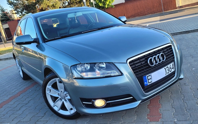 Audi A3 cena 29800 przebieg: 233500, rok produkcji 2011 z Pabianice małe 172